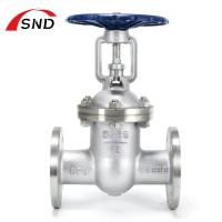 La valve d'entrée en acier inoxydable sanitaire CF8 304 à connexion en bride