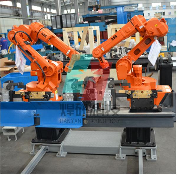 220V Robot Welding Station For Auto Parts Automatic Welding Robot
