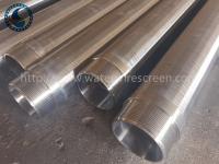 4-1/2 de” perfuração Ss304 Johnson Wire Screen Water Well para o controle da areia