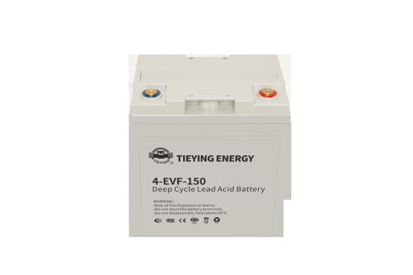 4-EVF-150Ah Batterie au plomb pour le nettoyage de chariot de golf Voiture de golf Voiture de golf