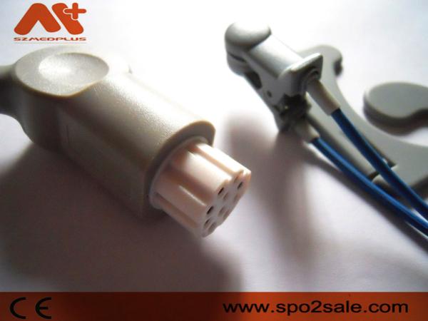 Datex Ohmeda Compatible Adult Ear Clip Direct-Connect SpO2 Sensor - OXY-E4-N