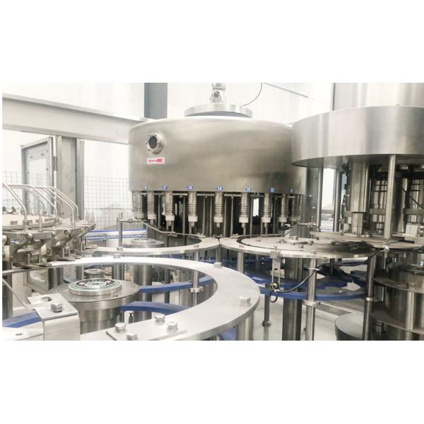 Rotary 2.2KW Automatic Water Bottle Filling Machine SUS304 0.8M3/ Min