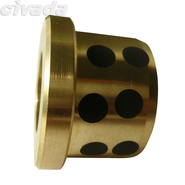 Precision Bronze oilless bushing Sliding type ISO for mold component