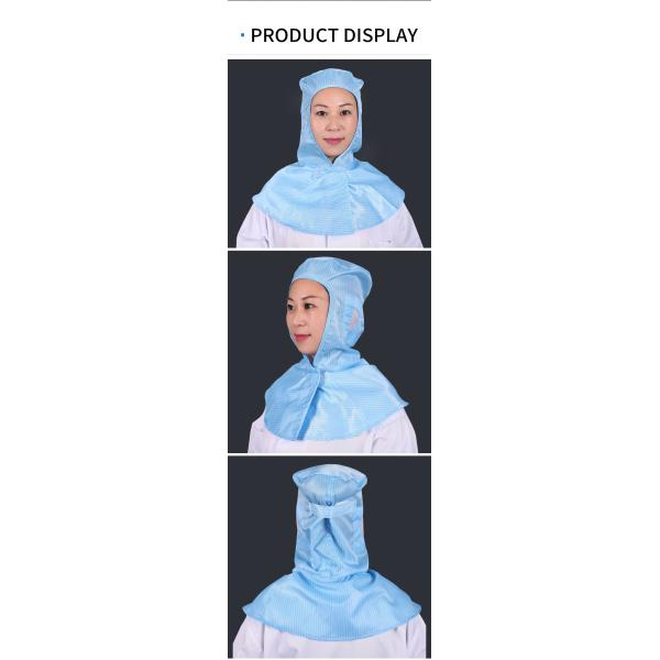 Шляпа ESD сетки Breathable пылезащитная противостатическая для чистой комнаты мастерской фабрики