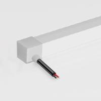 flex led 1010 entrada de cabo inferior dobra lateral neon tampa de silicone à prova d'água
