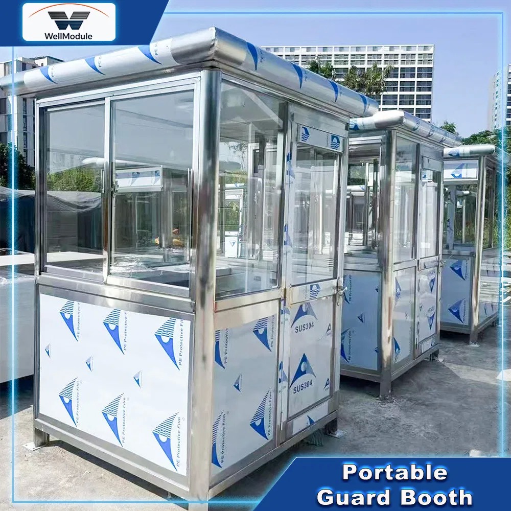 Customized Prefabricated Cabin for Modern Outdoor Security Applications