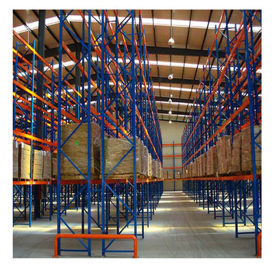 Galvanized Heavy Duty Selective Pallet Rack 2000kg Outdoor Warehouse Storage Racking System