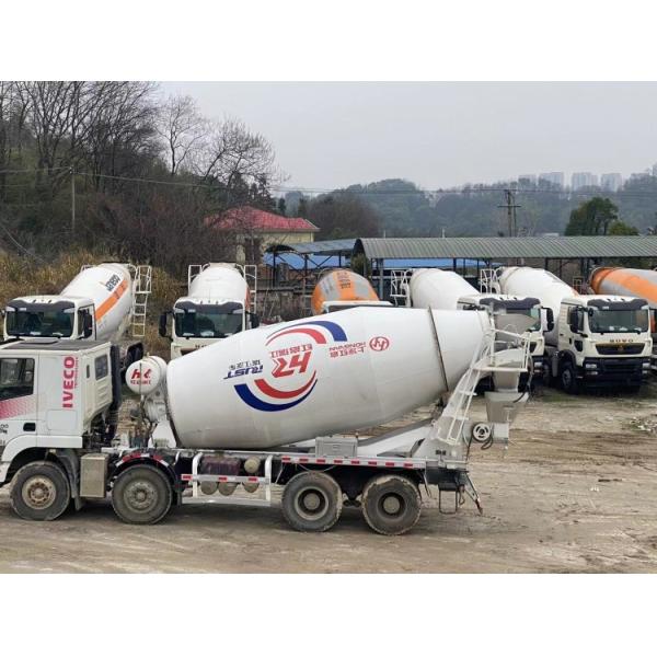 Twin Shaft Good Condition Concrete Mixer Pump 350 KWh 1.2m3