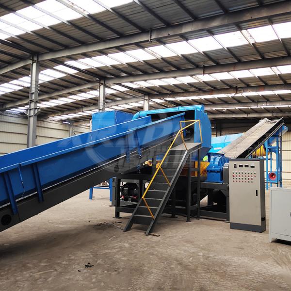 High Efficiency Metal Crusher Machine Recycling Crushing Machines Used Clothes Recycling Textile Shredder Machine