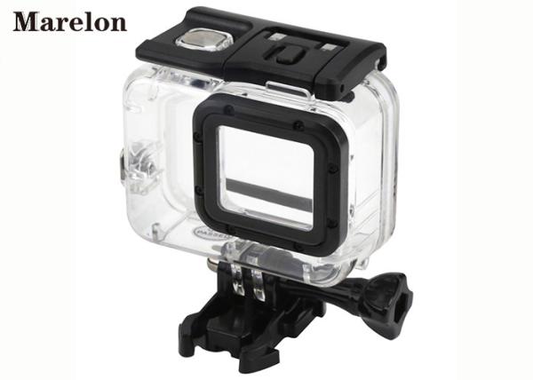 Action Camera Accessories / Gopro Hero 5 Waterproof Case High Transparent Material