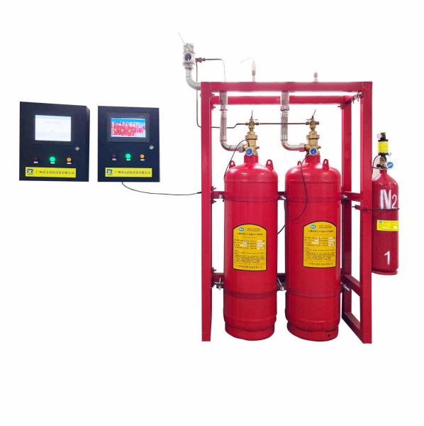 Odorless FM200 Pipe Network System Clean Agent HFC227ea Fire Suppression System