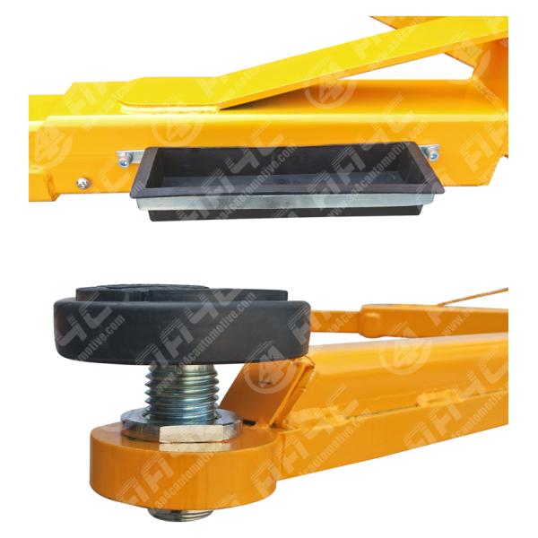 Courrier aérien de l'ascenseur 2 de voiture de portique d'AA4C 10000lbs 4.5T soulever le manuel automatique de colonnes de segments de grue pour ouvrir AA-2PCF45