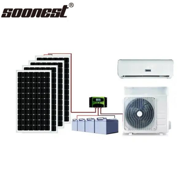 120V Solar Air Conditioner Hybrid Inverter Ac Dc Hybrid Air Conditioner With Solar Panels Ac Solar Air Conditioner
