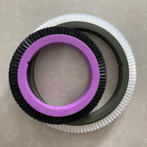 Brush de rueda de stenter de alambre industrial de 190 mm para maquinaria textil