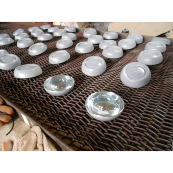 Высокоотражающие стеклянные дорожные штифты для безопасности дорожного движения с использованием отражающей ленты 10-25 см