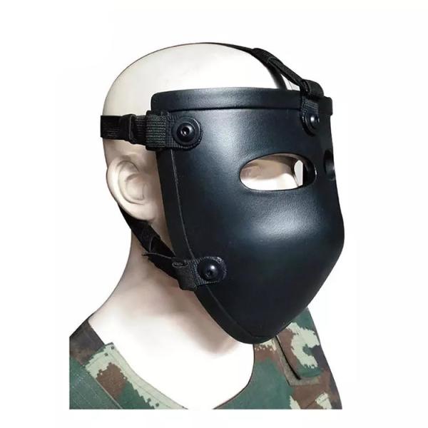 Anti Riot Bulletproof Equipment PE Full Face Shield 280mm*185mm
