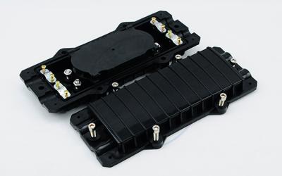 XY-FJE220D Wall mounted access network fiber splice closures with 4pcs Cable Ports