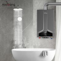 Voltage électrique 110V-220V Chauffe-eau à gaz équilibré avec entrée inférieure et entrée supérieure