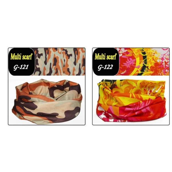 Magic bandana/ promotion gift Multi functional bandana/seamless scarf 100% polyester microfibre seamless tube bandana