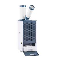 Capacidad de refrigeración de 5000 BTU Refrigerador de aire móvil con energía eólica concentrada