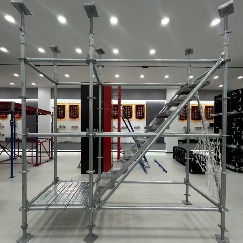 Q235 Heavy Duty Ringlock Scaffolding System Professional Modular Scaffolding