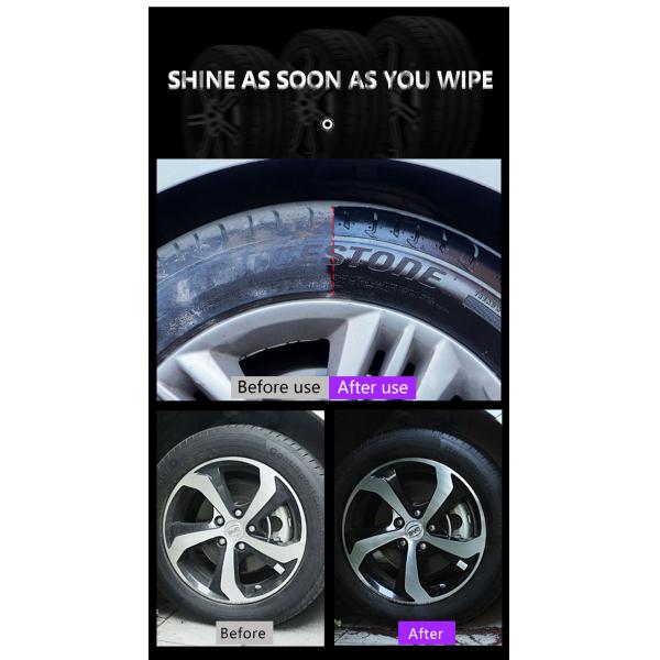 Waterproof Polymer Car Tire Gel Shine Bulk Anti Aging OEM