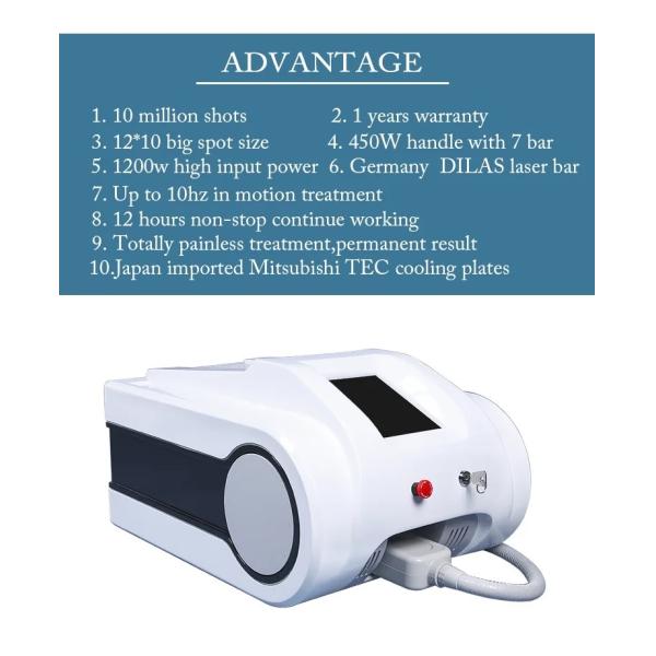 Manufacture Diode Laser Hair Removal Machine OEM Logo 810 Laser Hair Removal