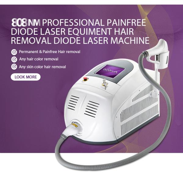 Effective Painless Diode Laser Hair Removal Equipment With Three Wevelengh