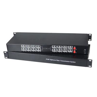 32 Channel POTS Fiber Extender Transmits 32 Phone Lines Remotely