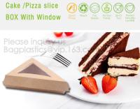 Triangle Food SLICE CAKE BOX, Salad, HUMBURGER BOX, BOAT TRAY, LUNCH BOX, HANDLER, CARRIER, BOWL, CUP