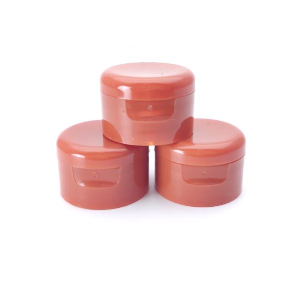 24/400 Plastic Flip Top Cap For Cosmetics And Skin Care Products