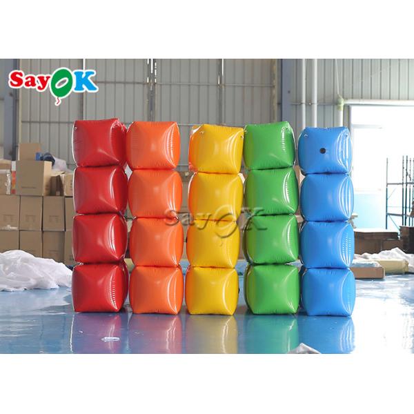 Табуретка Ottoman портативного крытого на открытом воздухе куба раздувная