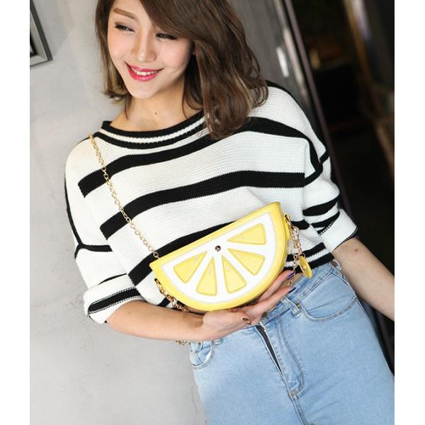 Cute cartoon fruit watermelon fresh lemon package 2016 new chain shoulder bag diagonal female packet