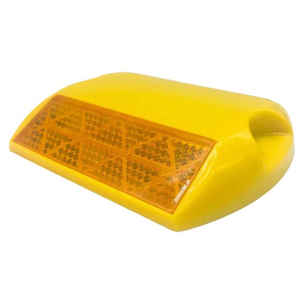 Single Side Amber Reflective Road Studs PMMA cat's eye reflective road stud