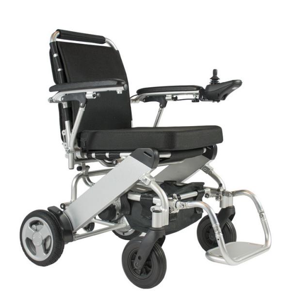 Lithium Battery Portable Foldable Electric Wheelchair Elderly Use Lightweight Power