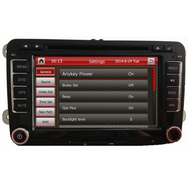 Ouchaungbo Car DVD Video Player GPS Navigation for Volkswagen Tiguan 2007-2012 USB iPod AUX OCB-9802