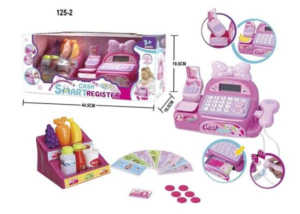 Ice Cream Store Electronic Cash Register Toy for Children with Sound & Light