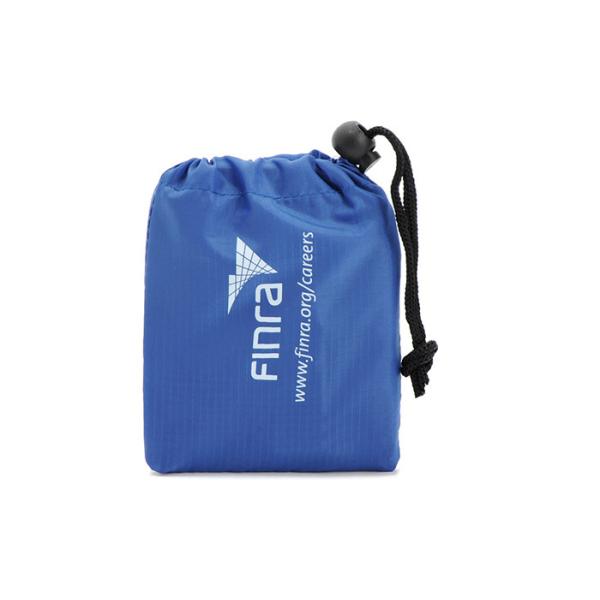 Customized 210D waterproof nylon foldable shopping bag thickened vest tote bag