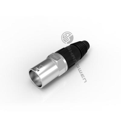 IP44 Conector de energia RJ45 à prova d'água para tela led de áudio e vídeo