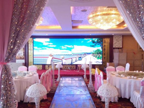 Ph4 Wedding / Night Club Indoor LED Displays Hire Refresh Frequency ≥ 600
