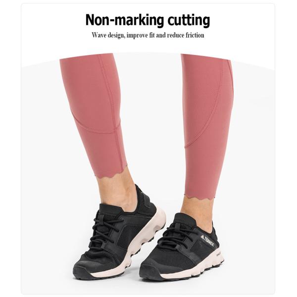 Women's High Waist Stretch Pocket Yoga Pants Breathable S - XXL Size