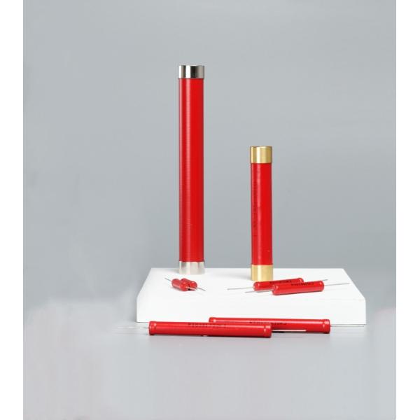 BONENS RI80-50W High Frequency Glass Glaze Film Tubular Rod Voltage Divider Resistor 50W Non-inductive