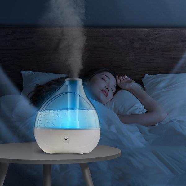 Office Adjustable Air Purifier Humidifier 1.5L Quiet Ultrasonic Cool Mist Humidifier