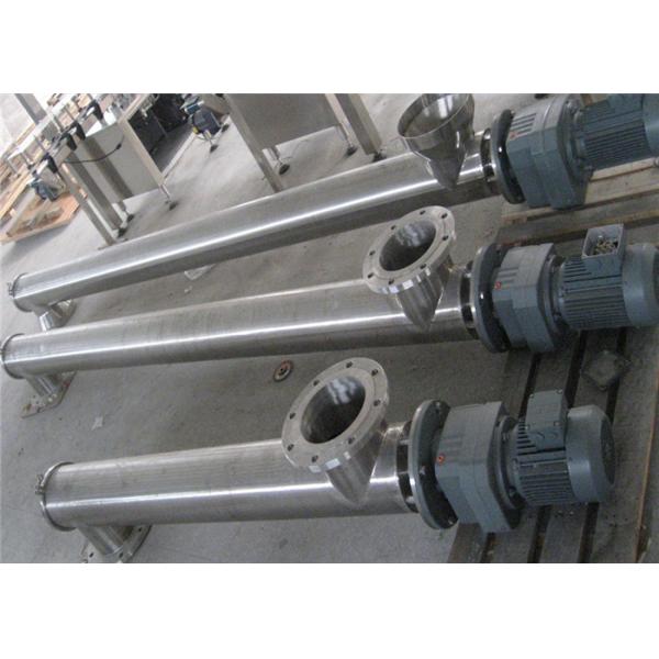 Транспортер винта 5.5KW шуги изготовленного на заказ сверла 273mm Dewatering 50t/H