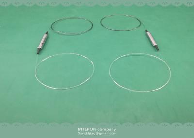 In line polarizer, 1064nm, SM98-PS-U25A fiber, slow axis working, fast axis blocked, 0.6dB insertion loss.
