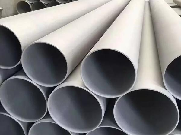 0.7mm 0.8mm Stainless Steel Welded Pipe 316L  High Tensile Strength