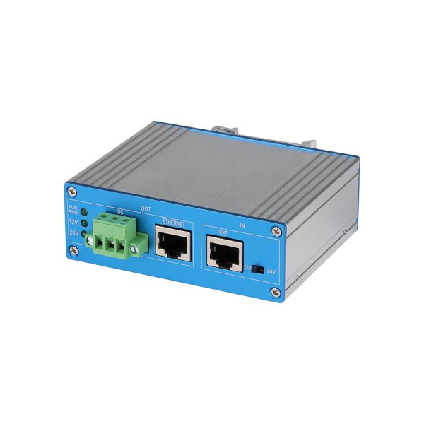 60w Gigabit BT PoE Splitter12V 24V Adjustable Output IEEE802.3bt Standard