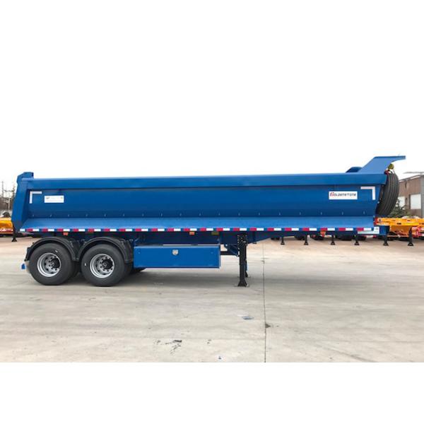 Трейлер сброса цапф типа 2 коробки u гидравлический, трейлеры 20cbm сброса конца