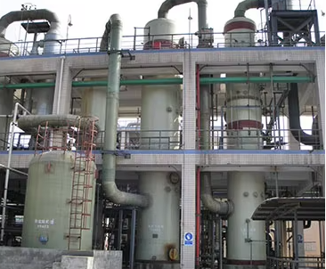 FRP Очистительная башня отходов газа Скрабберы газопоглощающая колонна кислотный туман газопоглощающая скрабберская башня для промышленности