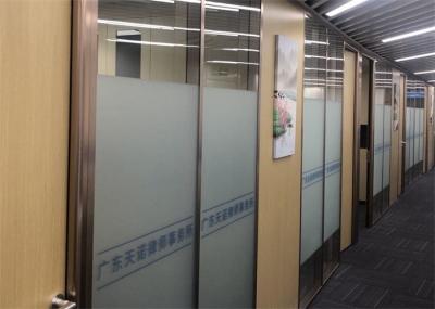 Full Height Office Glass Partition Walls Steel Lobby Partition Design